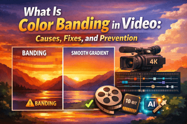 What Is Color Banding in Video: Causes, Fixes, and Prevention [2026]