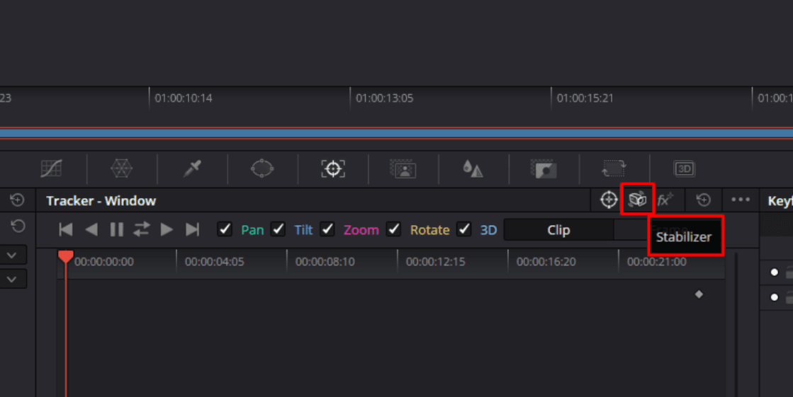 stabilize video davinci resolve - step3