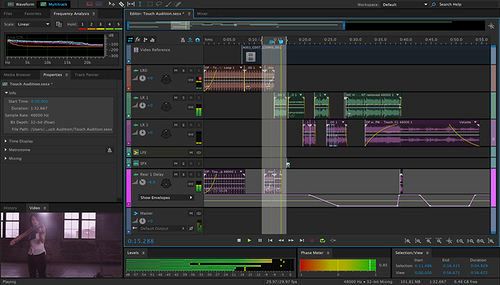 Adobe Audition interface