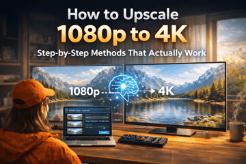 How to Upscale 1080p to 4K: Step-by-Step Methods That Actually Work (2026)