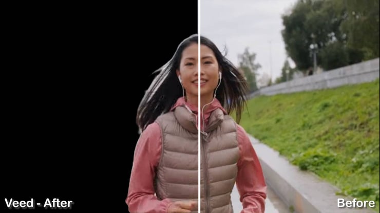 VEED BG remover effect