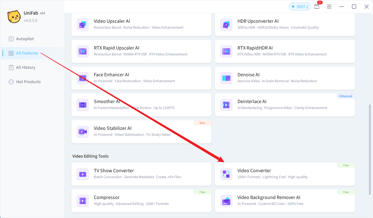 How to Convert MP4 to AVI - step1