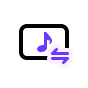 Convert audios icon