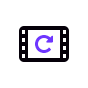 Rotate videos icon