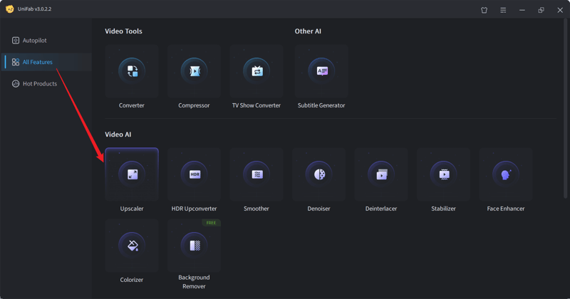 how to upscale video with unifab - step1