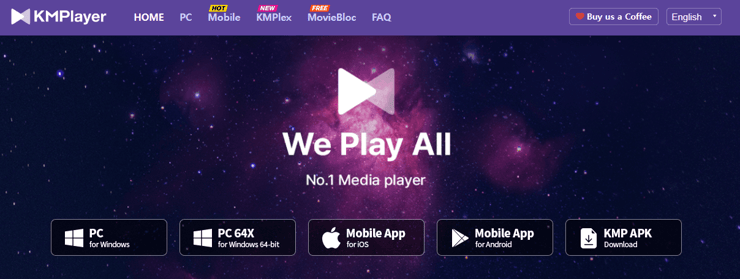 KMPlayer interface