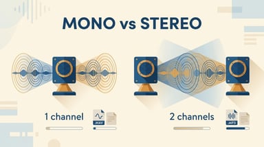 Mono vs Stereo: Key Differences, Best Uses, and File Size