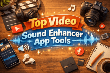 5 Top Video Sound Enhancer App Tools