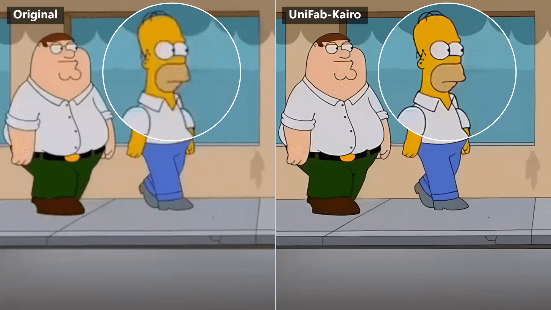 UniFab Kairo-Modell für Anime mit lokaler Upscaling-Vorschau