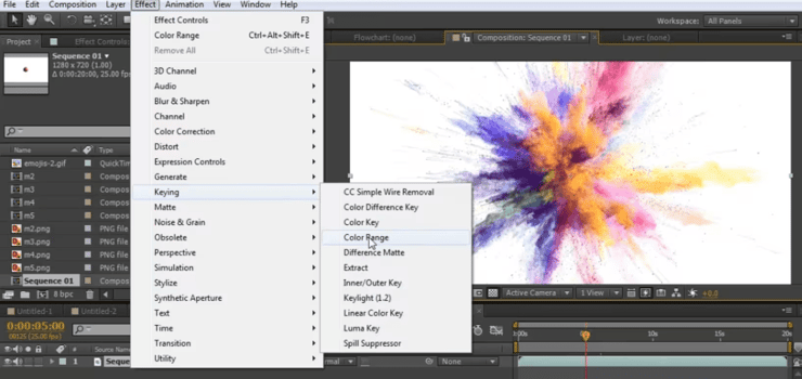 Add video clip in After Effects