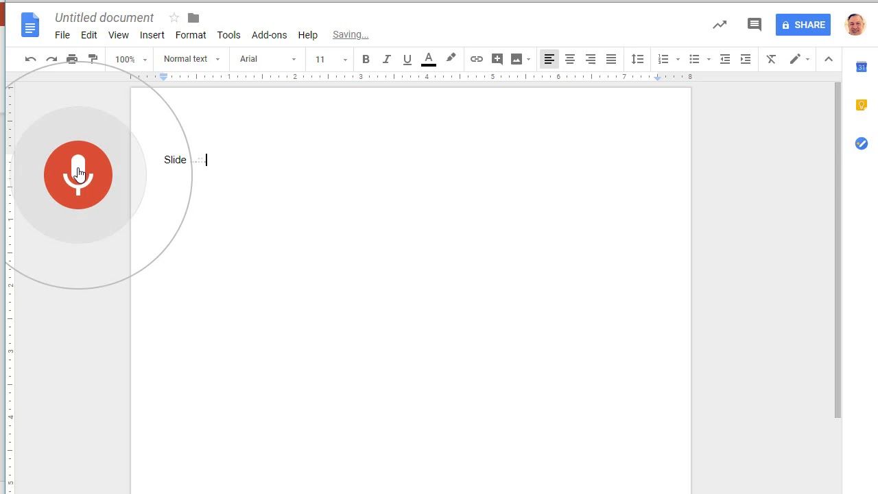 Using Google Docs To Transcribe Video To Text