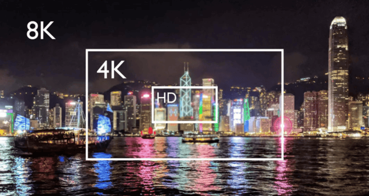 8k video