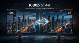 1080p to 4K Converter Online Free: How to Upscale to True Ultra HD in Your Browser (2026)