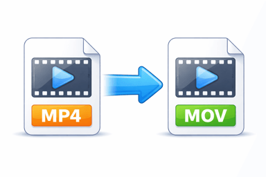 How to Convert MP4 to MOV: 4 Methods That Actually Work (2026 Guide)