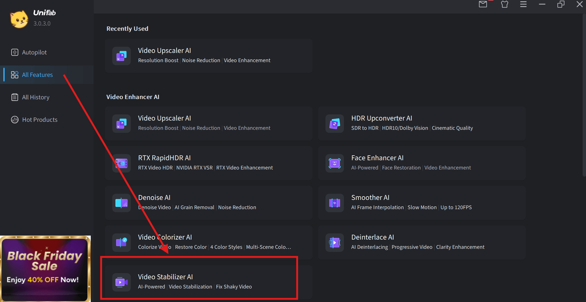 How to Use Video Stabilization Software-step 1