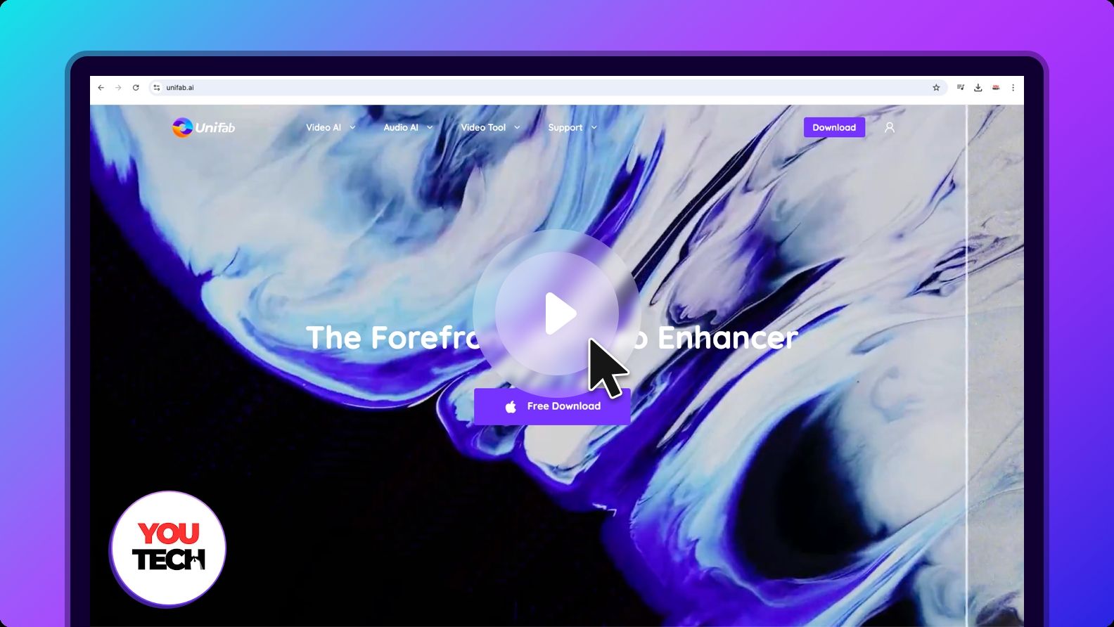 UniFab Am liorateur Vid o Et Audio IA De Niveau Sup rieur