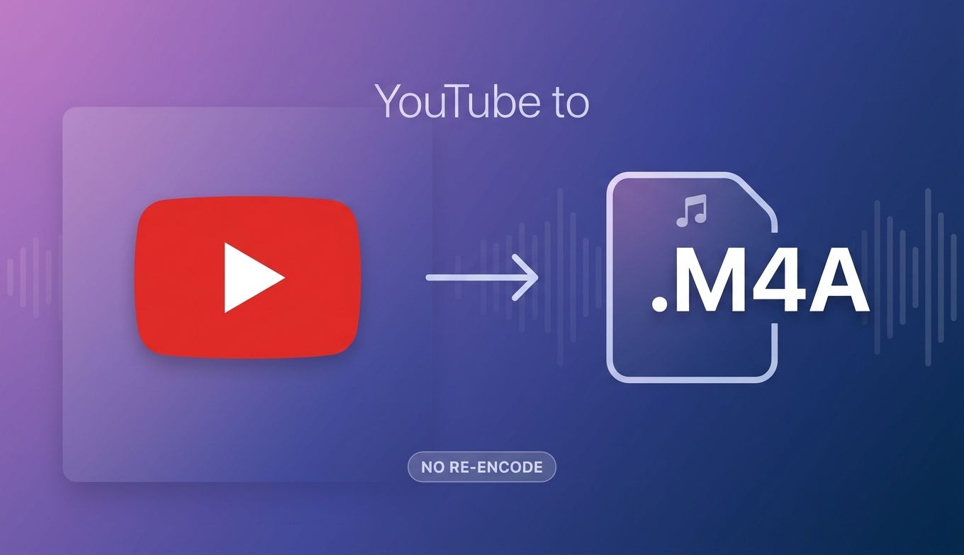 YouTube to M4A: 4 Practical Methods for Browser, Desktop, and Mobile