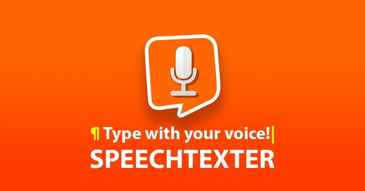 Speech Texter text and logo