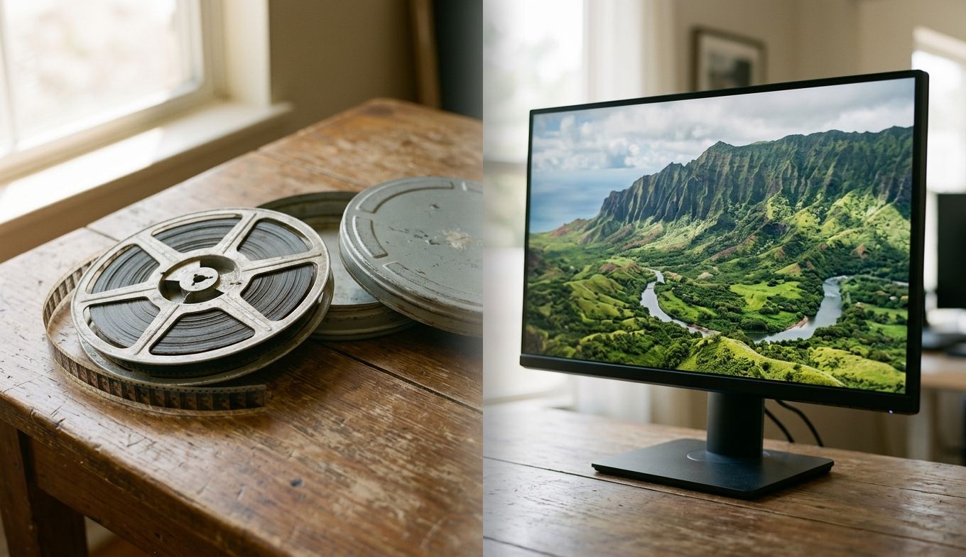 Alte Filme auf 4K hochskalieren 2026: Schmalfilm (35mm/Super 8) mit KI restaurieren